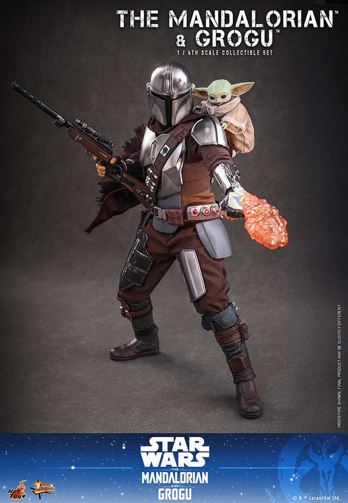スター・ウォーズ／マンダロリアン・アンド・グローグー「マンダロリアン＆グローグー」のフィギュア画像