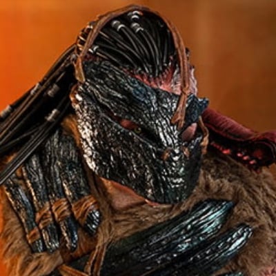 プレデター：バッドランド「デク（ボーン・バイソン・アーマー）＆バド」のフィギュア
