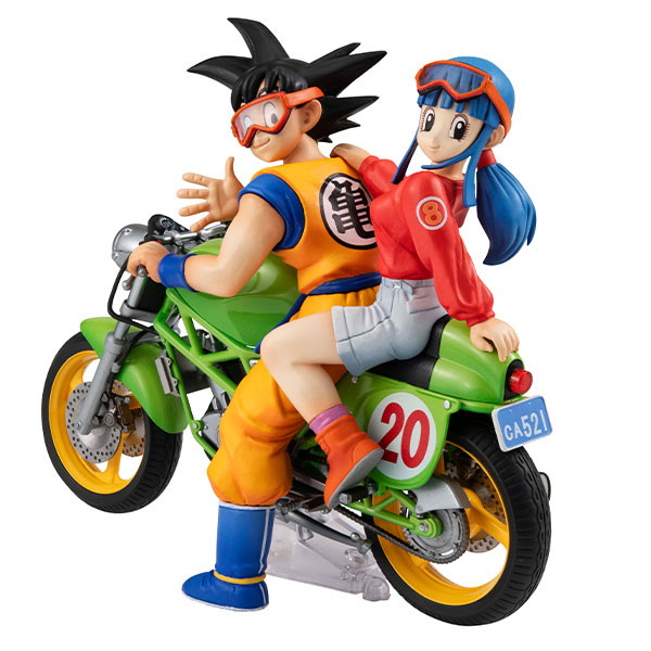 ドラゴンボールZ「孫悟空＆チチ」のフィギュア画像