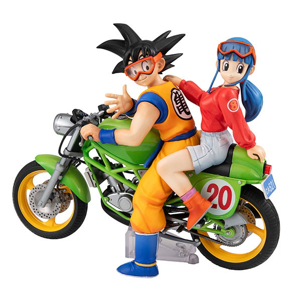 ドラゴンボールZ「孫悟空＆チチ」のフィギュア画像