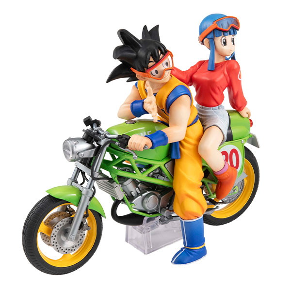 ドラゴンボールZ「孫悟空＆チチ」のフィギュア画像