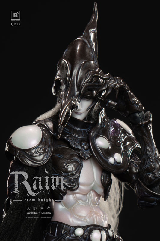 Beautiful Chemistry x 天野喜孝「クロウナイト - 鴉狩 Raim」のフィギュア画像