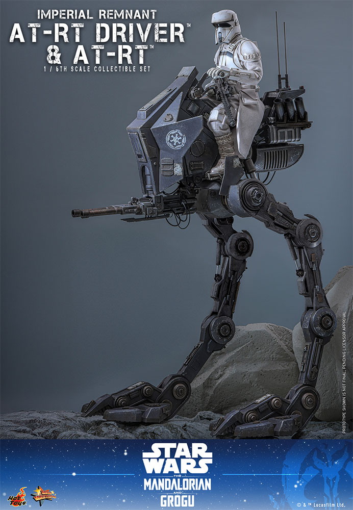 スター・ウォーズ/マンダロリアン・アンド・グローグー「インペリアル・レムナント AT-RTドライバー&AT-RT」のフィギュア画像