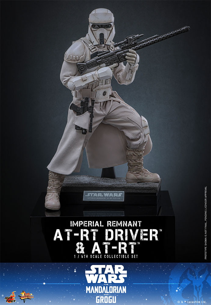 スター・ウォーズ/マンダロリアン・アンド・グローグー「インペリアル・レムナント AT-RTドライバー&AT-RT」のフィギュア画像