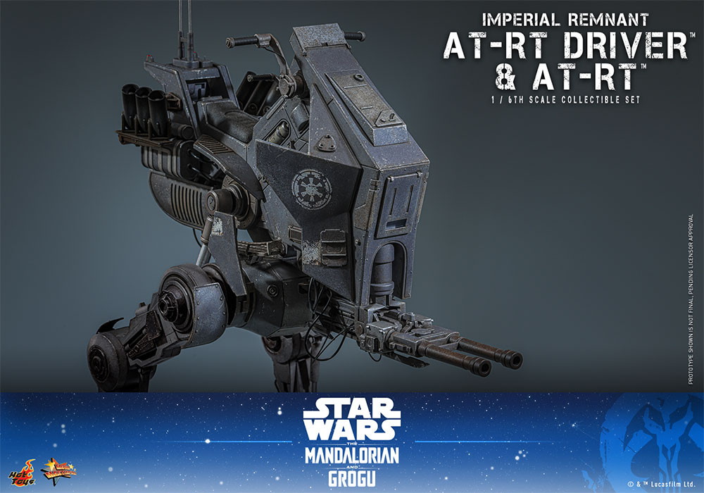 スター・ウォーズ/マンダロリアン・アンド・グローグー「インペリアル・レムナント AT-RTドライバー&AT-RT」のフィギュア画像