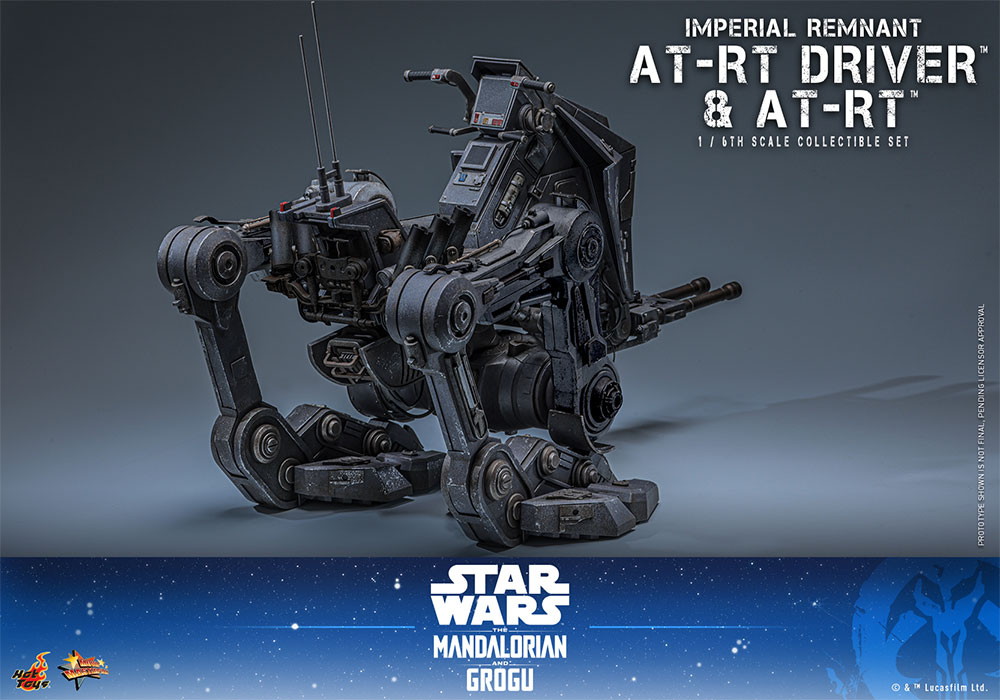 スター・ウォーズ/マンダロリアン・アンド・グローグー「インペリアル・レムナント AT-RTドライバー&AT-RT」のフィギュア画像