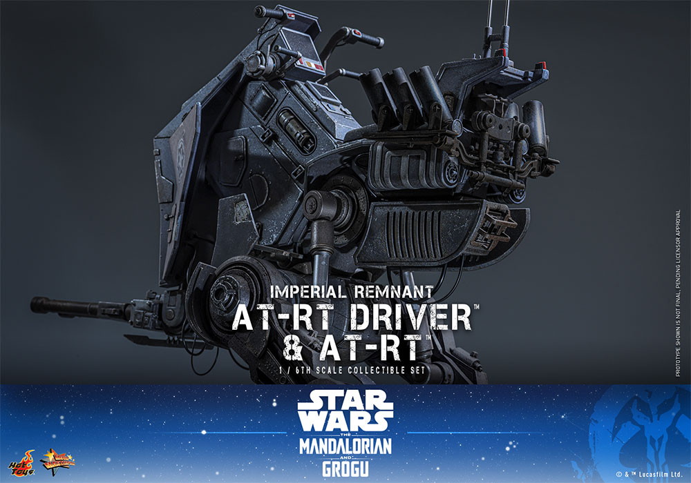 スター・ウォーズ/マンダロリアン・アンド・グローグー「インペリアル・レムナント AT-RTドライバー&AT-RT」のフィギュア画像