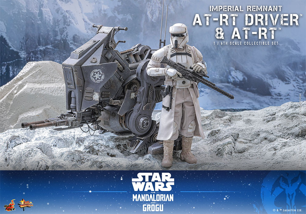 スター・ウォーズ/マンダロリアン・アンド・グローグー「インペリアル・レムナント AT-RTドライバー&AT-RT」のフィギュア画像