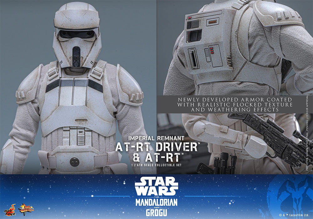 スター・ウォーズ/マンダロリアン・アンド・グローグー「インペリアル・レムナント AT-RTドライバー&AT-RT」のフィギュア画像