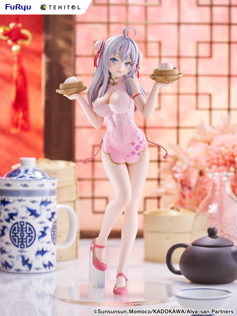 時々ボソッとロシア語でデレる隣のアーリャさん「TENITOL TALL アーリャ チャイナドレス ver.」のフィギュア画像