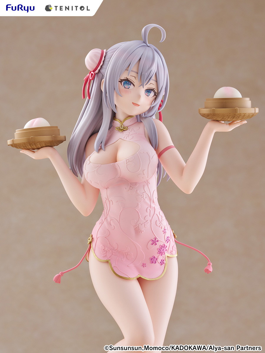 時々ボソッとロシア語でデレる隣のアーリャさん「TENITOL TALL アーリャ チャイナドレス ver.」のフィギュア画像