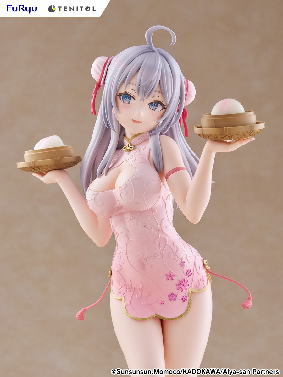 時々ボソッとロシア語でデレる隣のアーリャさん「TENITOL TALL アーリャ チャイナドレス ver.」のフィギュア画像