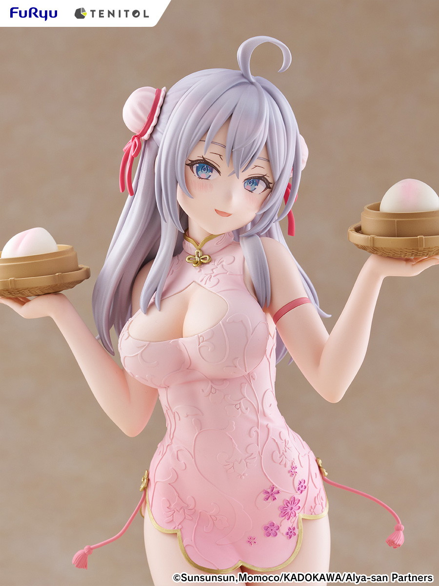 時々ボソッとロシア語でデレる隣のアーリャさん「TENITOL TALL アーリャ チャイナドレス ver.」のフィギュア画像