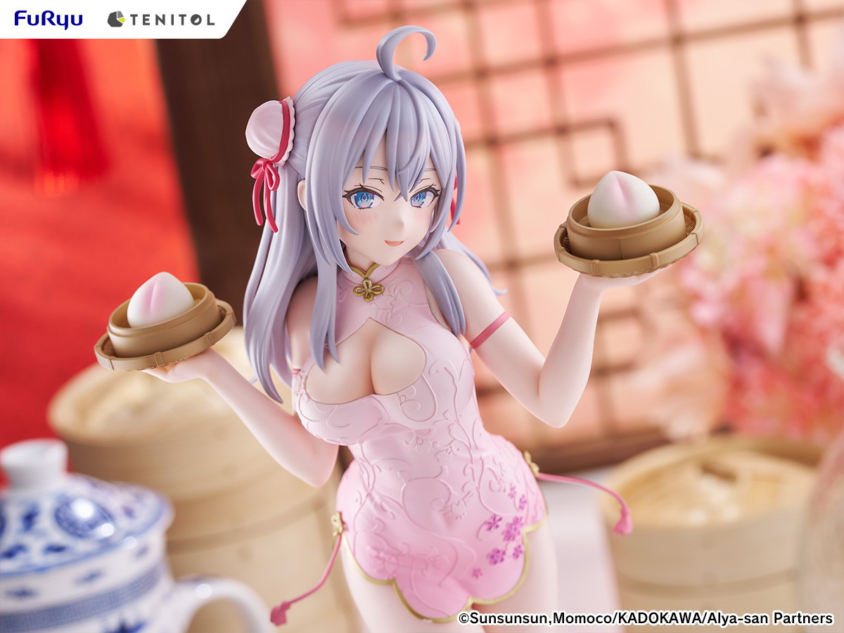 時々ボソッとロシア語でデレる隣のアーリャさん「TENITOL TALL アーリャ チャイナドレス ver.」のフィギュア画像
