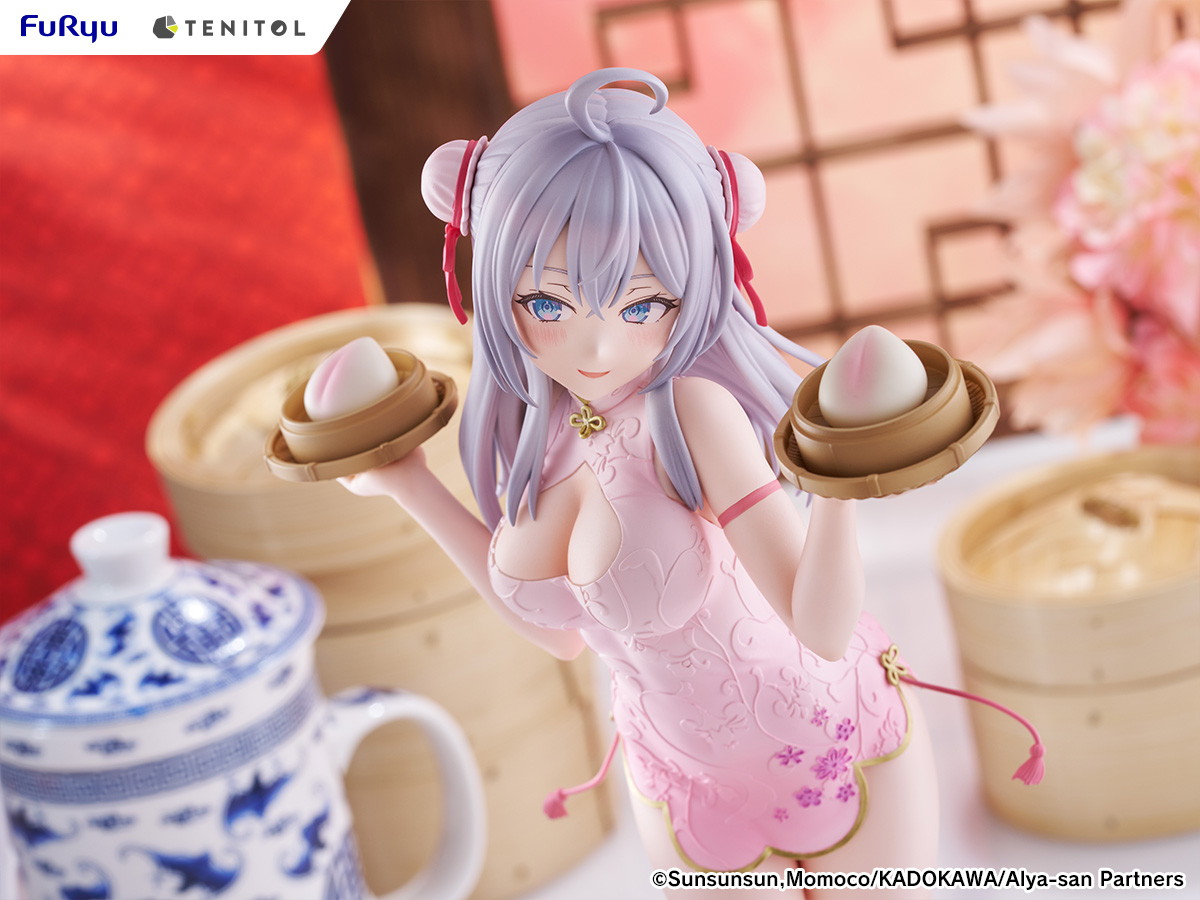 時々ボソッとロシア語でデレる隣のアーリャさん「TENITOL TALL アーリャ チャイナドレス ver.」のフィギュア画像