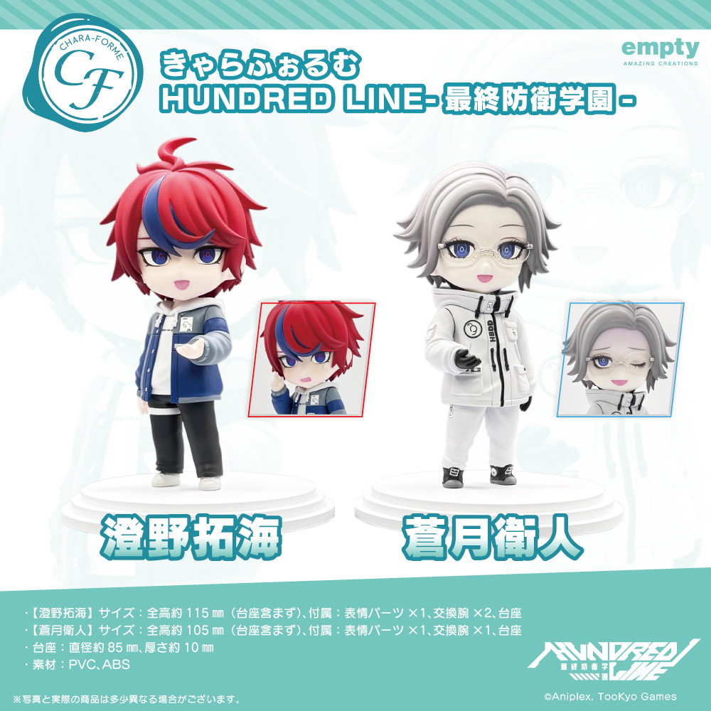 HUNDRED LINE -最終防衛学園-「澄野拓海」のフィギュア画像