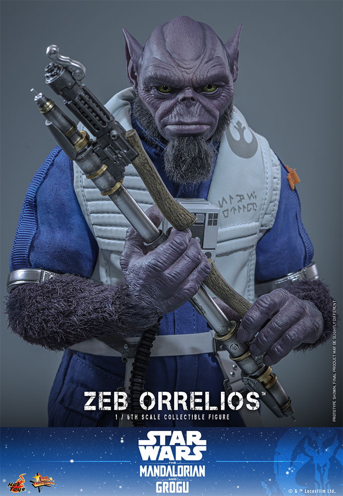 映画 スター・ウォーズ/マンダロリアン・アンド・グローグー「ゼブ・オレリオス」のフィギュア画像