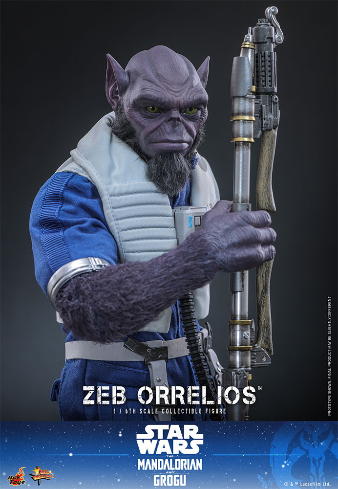 映画 スター・ウォーズ/マンダロリアン・アンド・グローグー「ゼブ・オレリオス」のフィギュア画像