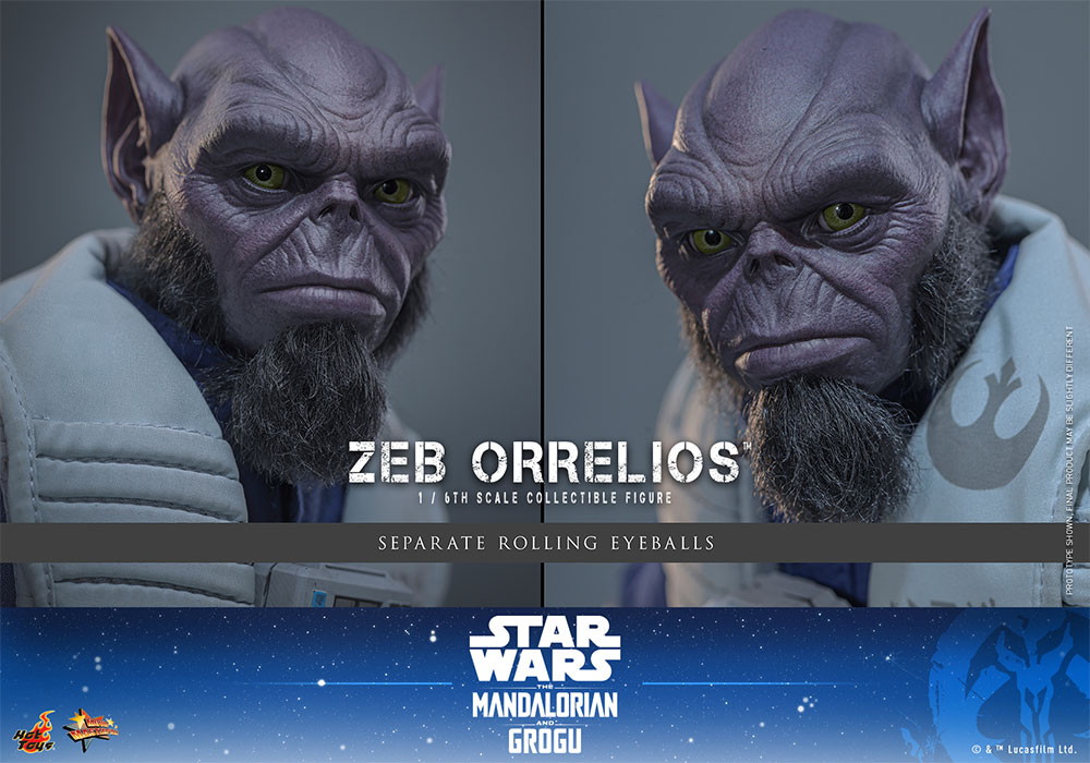 映画 スター・ウォーズ/マンダロリアン・アンド・グローグー「ゼブ・オレリオス」のフィギュア画像
