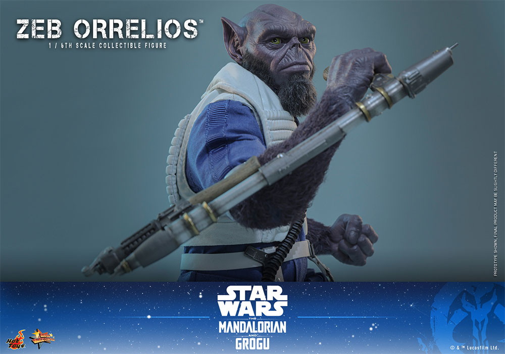 映画 スター・ウォーズ/マンダロリアン・アンド・グローグー「ゼブ・オレリオス」のフィギュア画像