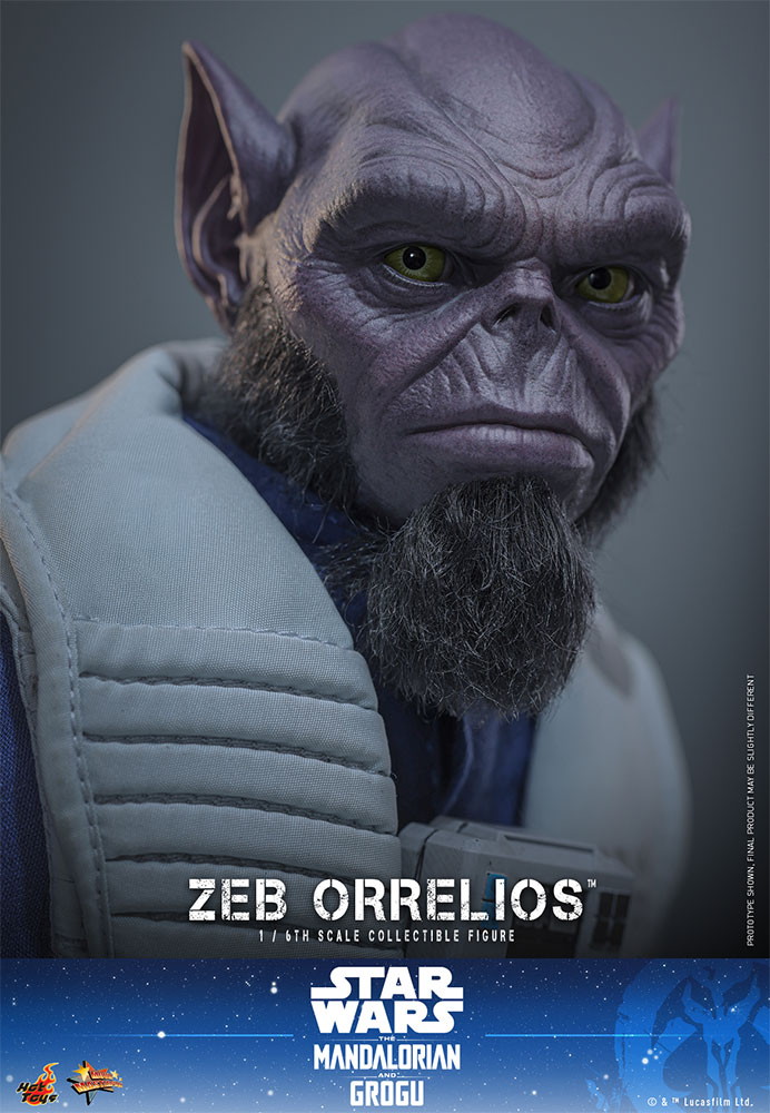映画 スター・ウォーズ/マンダロリアン・アンド・グローグー「ゼブ・オレリオス」のフィギュア画像