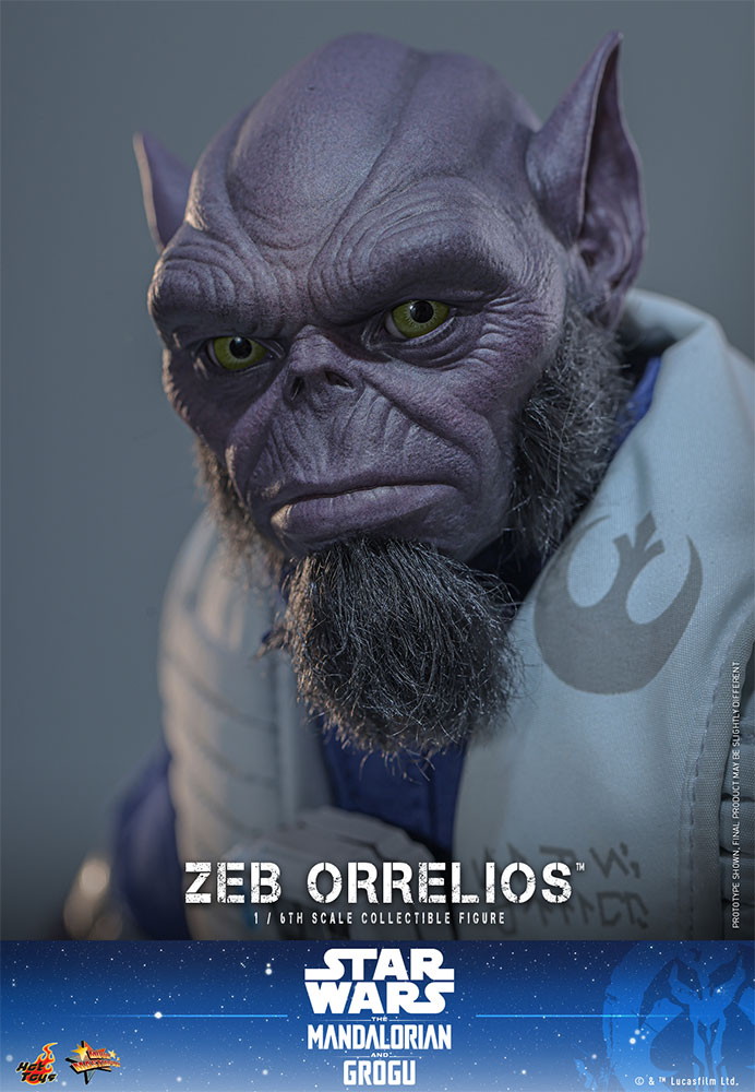 映画 スター・ウォーズ/マンダロリアン・アンド・グローグー「ゼブ・オレリオス」のフィギュア画像