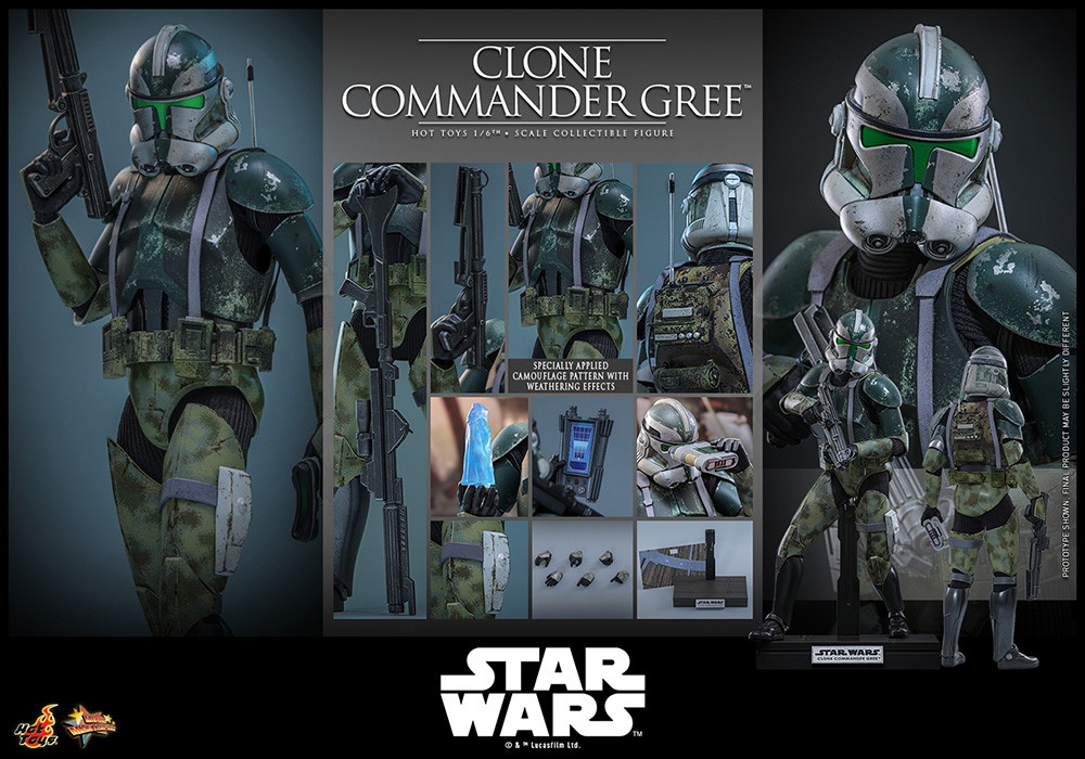 スター・ウォーズ エピソード3/シスの復讐「コマンダー・グリー」のフィギュア画像
