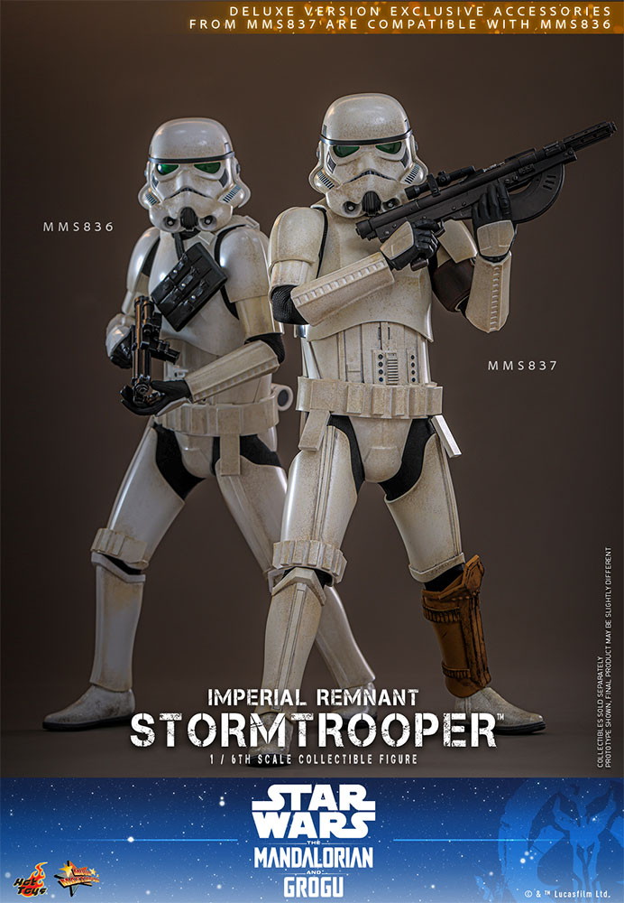 映画 スター・ウォーズ/マンダロリアン・アンド・グローグー「インペリアル・レムナント ストームトルーパー」のフィギュア画像