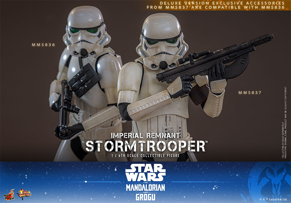 映画 スター・ウォーズ/マンダロリアン・アンド・グローグー「インペリアル・レムナント ストームトルーパー」のフィギュア画像