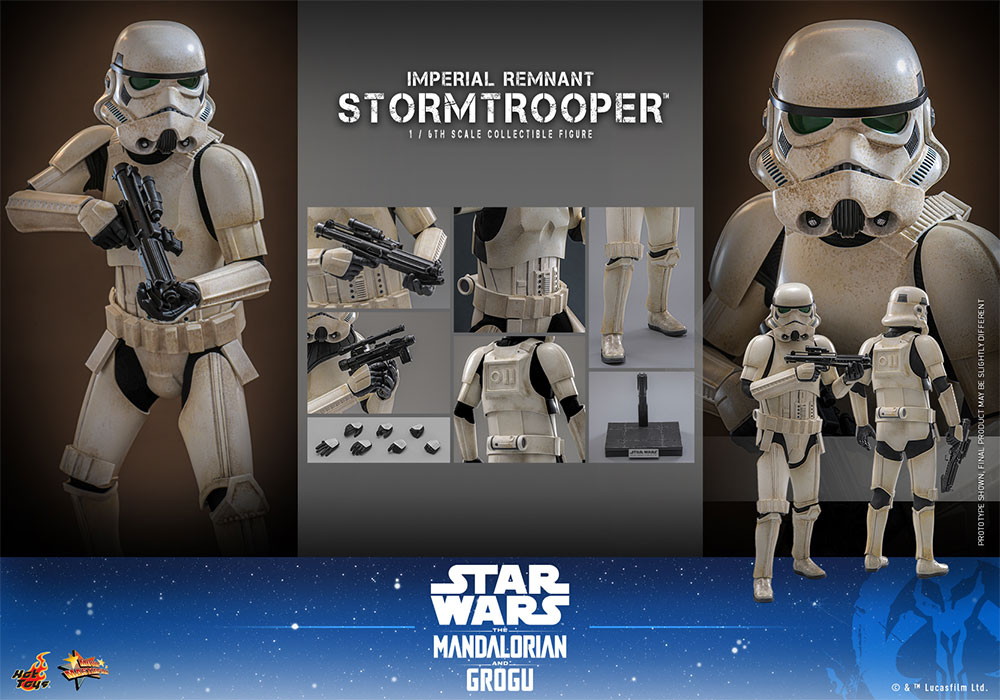 映画 スター・ウォーズ/マンダロリアン・アンド・グローグー「インペリアル・レムナント ストームトルーパー」のフィギュア画像