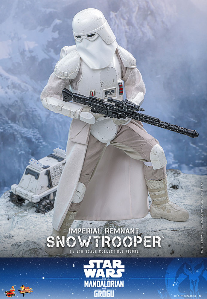 映画 スター・ウォーズ/マンダロリアン・アンド・グローグー「インペリアル・レムナント スノートルーパー」のフィギュア画像