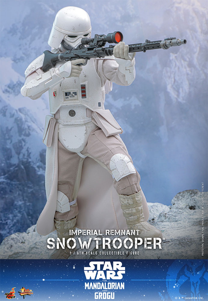 映画 スター・ウォーズ/マンダロリアン・アンド・グローグー「インペリアル・レムナント スノートルーパー」のフィギュア画像