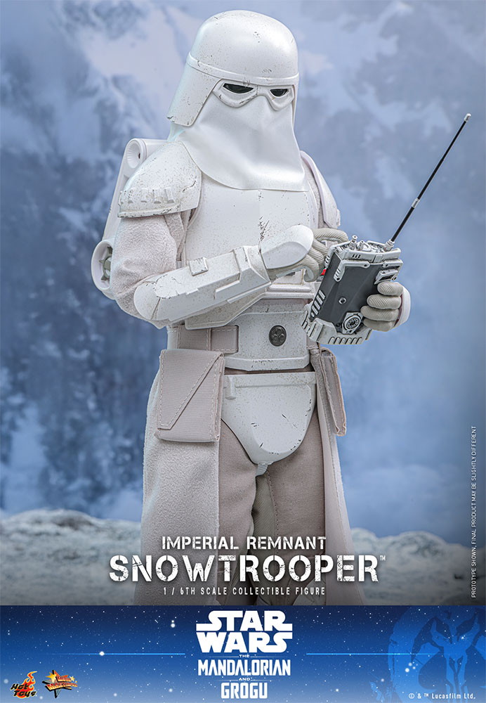 映画 スター・ウォーズ/マンダロリアン・アンド・グローグー「インペリアル・レムナント スノートルーパー」のフィギュア画像