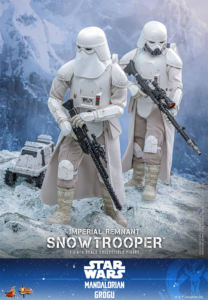 映画 スター・ウォーズ/マンダロリアン・アンド・グローグー「インペリアル・レムナント スノートルーパー」のフィギュア画像