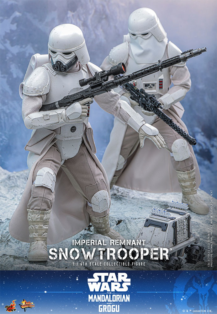 映画 スター・ウォーズ/マンダロリアン・アンド・グローグー「インペリアル・レムナント スノートルーパー」のフィギュア画像