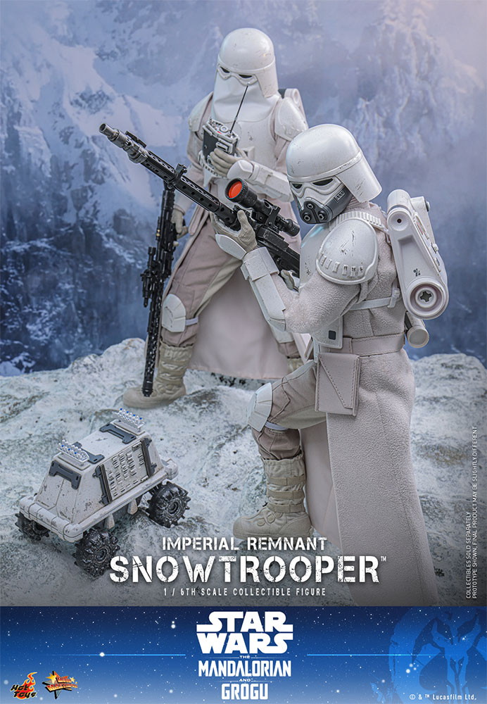 映画 スター・ウォーズ/マンダロリアン・アンド・グローグー「インペリアル・レムナント スノートルーパー」のフィギュア画像