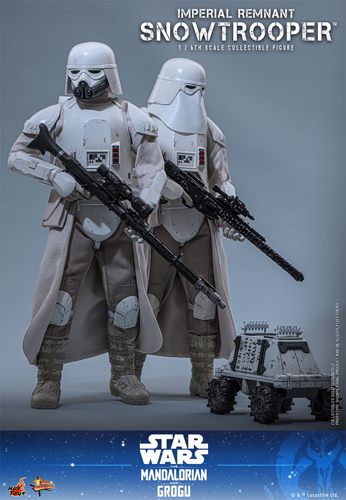 映画 スター・ウォーズ/マンダロリアン・アンド・グローグー「インペリアル・レムナント スノートルーパー」のフィギュア画像