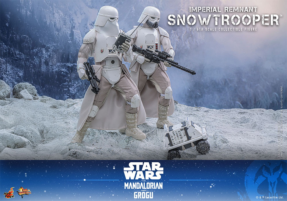 映画 スター・ウォーズ/マンダロリアン・アンド・グローグー「インペリアル・レムナント スノートルーパー」のフィギュア画像
