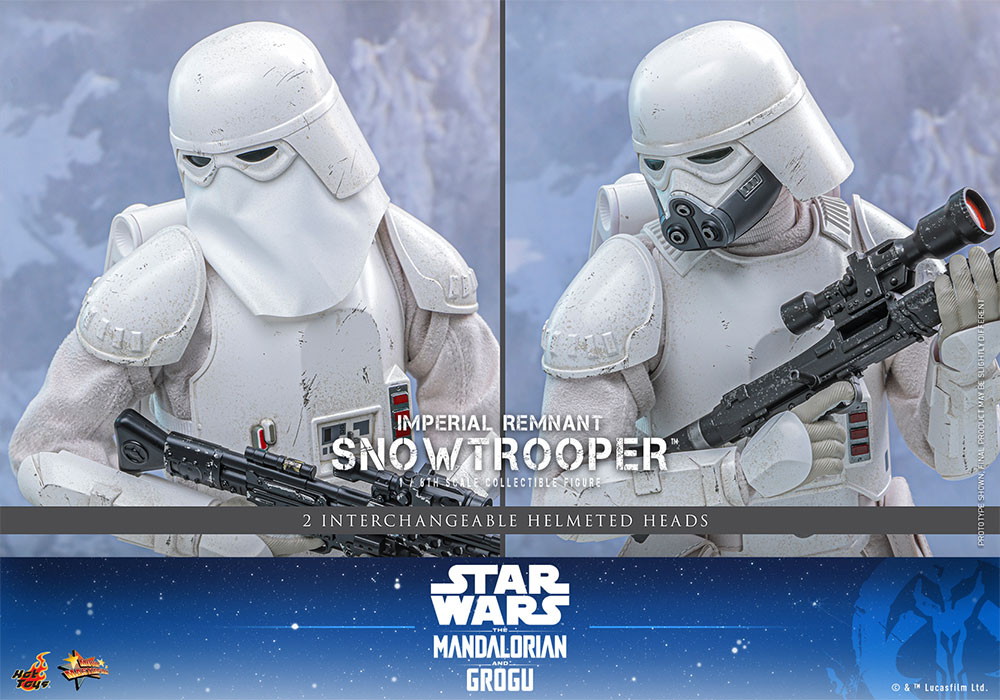 映画 スター・ウォーズ/マンダロリアン・アンド・グローグー「インペリアル・レムナント スノートルーパー」のフィギュア画像