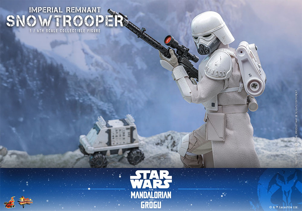 映画 スター・ウォーズ/マンダロリアン・アンド・グローグー「インペリアル・レムナント スノートルーパー」のフィギュア画像