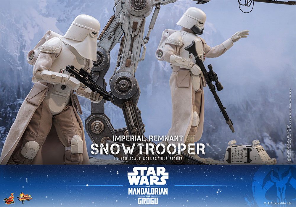 映画 スター・ウォーズ/マンダロリアン・アンド・グローグー「インペリアル・レムナント スノートルーパー」のフィギュア画像