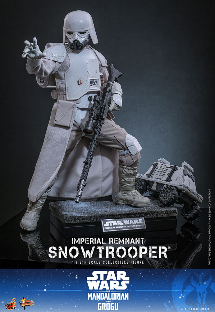 映画 スター・ウォーズ/マンダロリアン・アンド・グローグー「インペリアル・レムナント スノートルーパー」のフィギュア画像