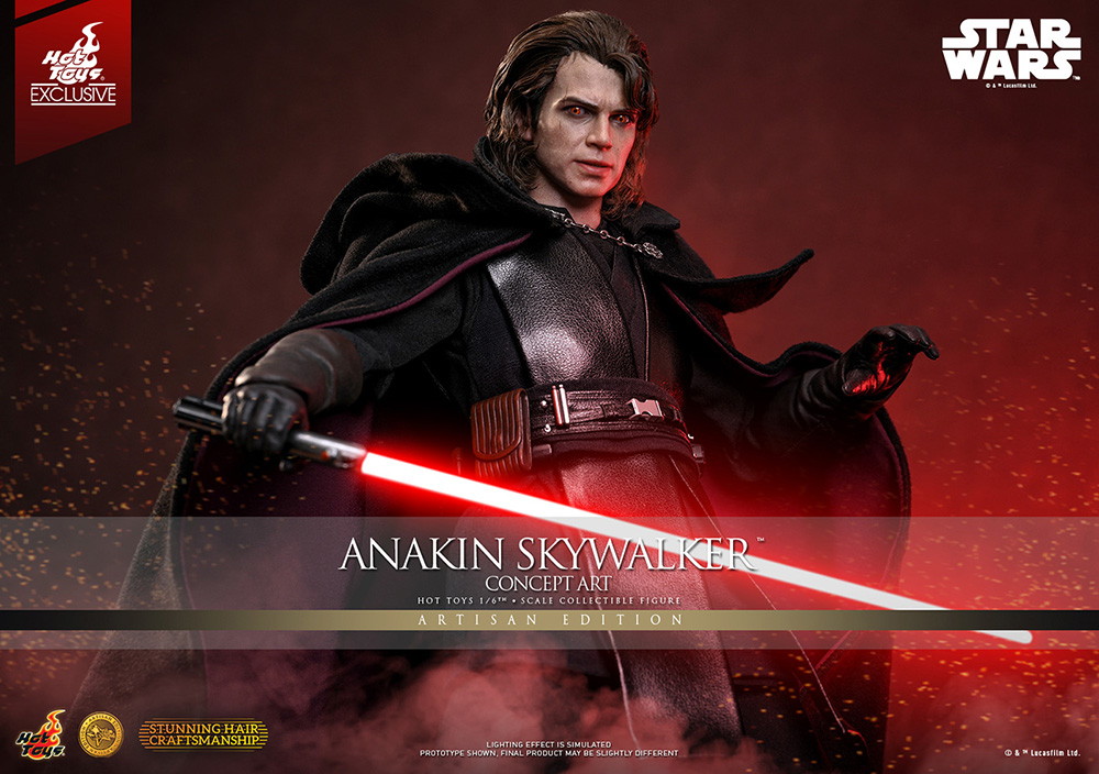 スター・ウォーズ エピソード3/シスの復讐「アナキン・スカイウォーカー(コンセプトアート)」のフィギュア画像