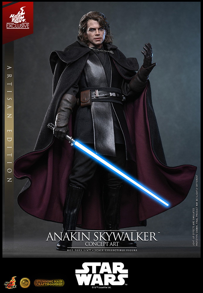 スター・ウォーズ エピソード3/シスの復讐「アナキン・スカイウォーカー(コンセプトアート)」のフィギュア画像