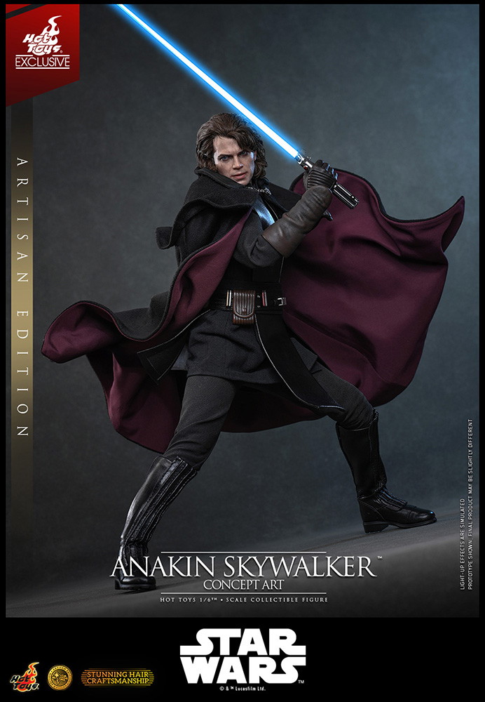 スター・ウォーズ エピソード3/シスの復讐「アナキン・スカイウォーカー(コンセプトアート)」のフィギュア画像