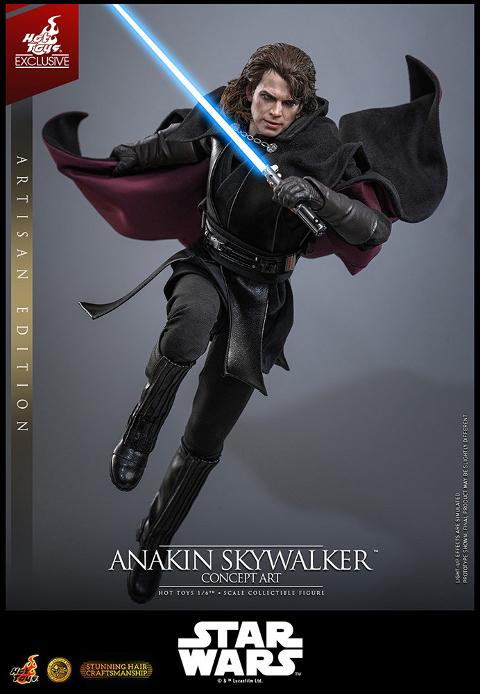 スター・ウォーズ エピソード3/シスの復讐「アナキン・スカイウォーカー(コンセプトアート)」のフィギュア画像