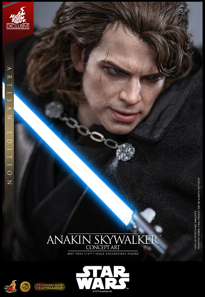 スター・ウォーズ エピソード3/シスの復讐「アナキン・スカイウォーカー(コンセプトアート)」のフィギュア画像
