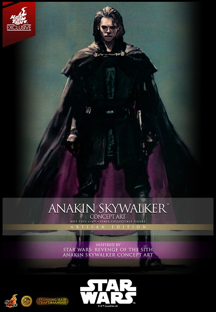 スター・ウォーズ エピソード3/シスの復讐「アナキン・スカイウォーカー(コンセプトアート)」のフィギュア画像