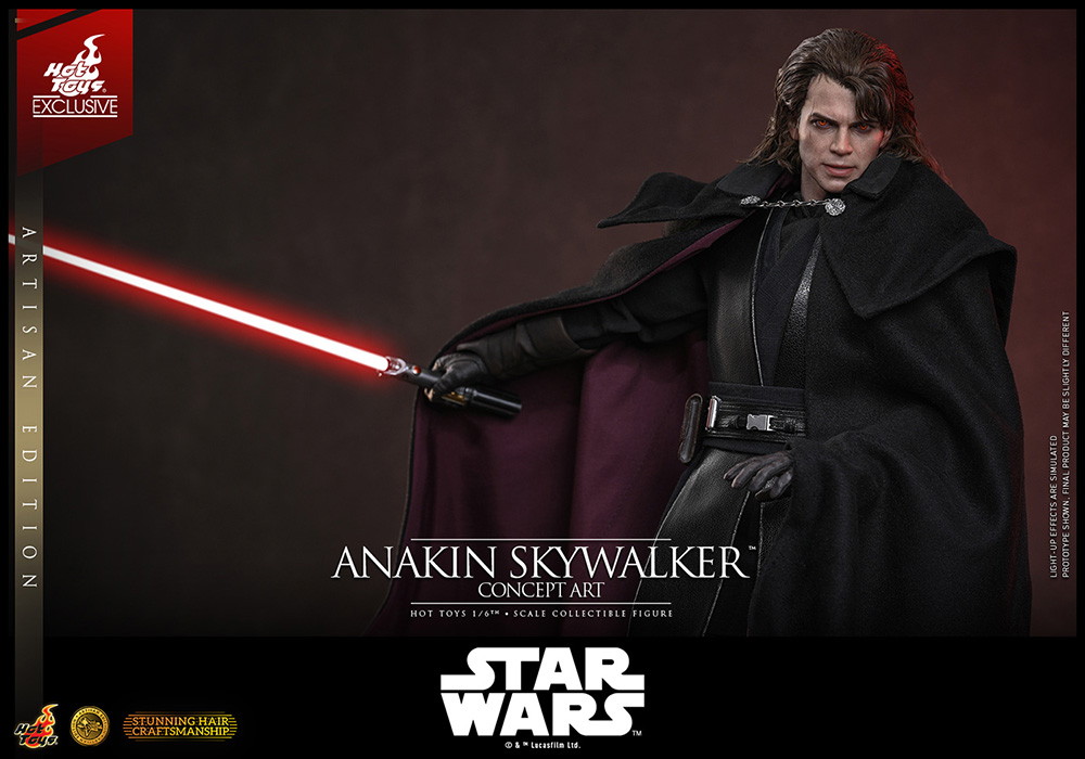 スター・ウォーズ エピソード3/シスの復讐「アナキン・スカイウォーカー(コンセプトアート)」のフィギュア画像