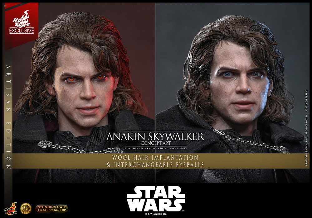 スター・ウォーズ エピソード3/シスの復讐「アナキン・スカイウォーカー(コンセプトアート)」のフィギュア画像